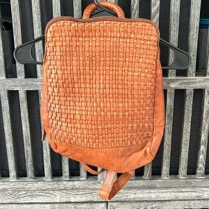 Valencia holland leather backpack purse